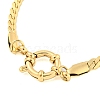 304 Stainless Steel Snake Chain Bracelets for Women BJEW-Q344-06G-2