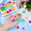 100Pcs Opaque Acrylic Beads OACR-DC0001-53-3