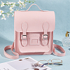 DIY Sew on PU Leather Satchel Making Kits DIY-WH0308-262-4