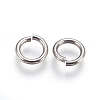 Tarnish Resistant 304 Stainless Steel Saw Cut Open Jump Rings STAS-P212-25P-16-3