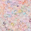 Baking Paint Transparent Glass Beads DGLA-T004-08L-2