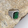 304 Stainless Steel with Cubic Zirconia Finger Rings for Men FS-WG67565-34-1