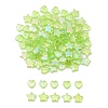 100Pcs 2 Style Eco-Friendly Transparent Acrylic Beads TACR-YW0001-86E-1