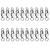 DICOSMETIC 20Pcs Stainless Steel Lobster Claw Clasps STAS-DC0015-61-1