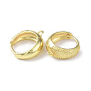 Brass Hoop Earring Findings KK-K165-39G-2