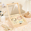 Wooden Storage Boxes WOCR-CL0001-01B-4