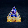 Resin Orgonite Pyramid Home Display Decorations G-PW0004-57L-1