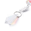AB Color Plated Crystal Bullet Big Pendant Decorations LS-HJEW-G019-03C-3