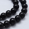 Natural Ebony Wood Beads Strands X-WOOD-F006-03-6mm-3