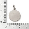 Non-Tarnish 304 Stainless Steel Pendants STAS-C086-07P-3