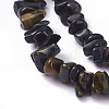 Natural Blue Tiger Eye(Dyed & Heated) Beads Strands G-G782-20-3