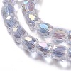 AB Color Plated Glass Beads GLAA-F108-12A-02-1