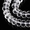 Transparent Glass Beads Strands GLAA-N001-61C-3