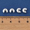Brass Crimp Beads Covers KK-H258-04C-S-3
