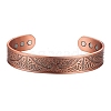 Alloy Magnetic Cuff Bangles for Woman Men LS-PW-WG11C77-01-1