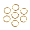 Ion Plating(IP) 304 Stainless Steel Closed Jump Rings STAS-G393-06G-15-1