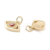 Rack Plating Brass Enamel Pendants LS-KK-D073-28G-05-2