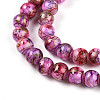 Baking Paint Glass Beads Strands DGLA-N003-4mm-B03-4
