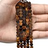 Natural Tiger Eye Beads Strands G-A272-A01-21-1