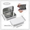 4Pcs Iron Jewelry Storage Boxes with Hinged Lid CON-SP0001-20D-2