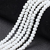 Opaque Solid Color Glass Beads Strands LS-EGLA-A034-P4mm-D01-1