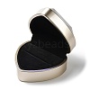 Heart Shaped Plastic Ring Storage Boxes CON-C020-01E-4