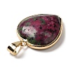 Natural Ruby in Zoisite Pendants G-K335-04G-12-4