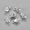 304 Stainless Steel Cup Pearl Peg Bails Pin Pendants STAS-H436-16S-3