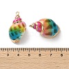 Conch Shell Pendants SSHEL-B002-06C-3