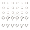 Brass Spring Ring Clasps KK-FS0001-50P-1