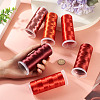 6Rolls 6 Colors Velour Yarn AJEW-TA0002-70A-6