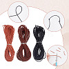 3 Styles Cowhide Leather Cord WL-AR0001-06-3