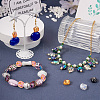 64pcs 8 colors Electroplate Transparent Glass Beads EGLA-TA0001-18-7