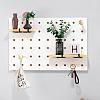 Iron Wall Mounted Mesh Board Pegboard Hook Hangers IFIN-WH0085-17EB-2