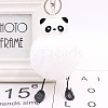 Panda Furry Pom-Pom Keychain for Women PW-WG44278-01-1