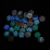 Luminous Opaque Epoxy Resin Decoden Cabochons CRES-M032-03C-2