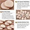 Unfinished Wooden Discs WOOD-WH0030-12-5