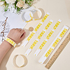 200Pcs VIP PP Plastic Waterproof Bracelets BJEW-SP0001-33B-3