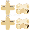 CREATCABIN 60Pcs Brass Beads KK-CN0002-96G-1