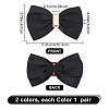   2 Sets 2 Colors Polyester Bowknot Shoe Decoration FIND-PH0010-25-2