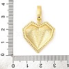 Brass Pendants with Cubic Zirconia KK-D536-05G-3