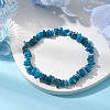 Natural Apatite Chip Beaded Stretch Bracelets BJEW-JB10868-01-2