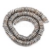 Electroplated Shell Pearl Beads Strands BSHE-B009-E01-2x7mm-A-4