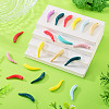 20Pcs Handmade Porcelain Pendants PORC-TA0001-72-5