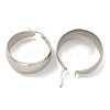 Tarnish Resistant 202 Stainless Steel Hoop Earring EJEW-H003-09P-02-2