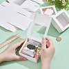 Foldable Creative Kraft Paper Mailer Boxes with Visible Window LS-CON-WH0113-08B-03-3