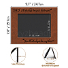 Leather Picture Frame AJEW-WH0320-01F-2