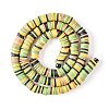 Handmade Polymer Clay Beads Strands CLAY-R089-6mm-T02B-29-5