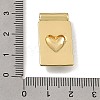 Brass with White Enamel Pendants KK-CBA8E93-04B-3