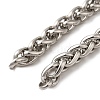 202 Stainless Steel Chain Extender STAS-A100-01P-2